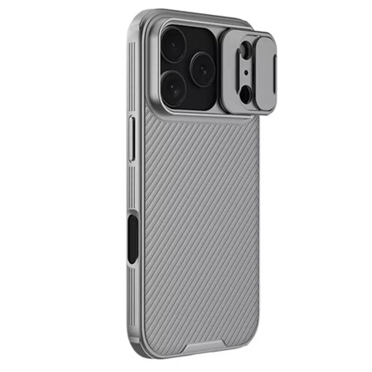 NILLKIN - Case Nillkin Para IPHONE 17 PRO MAX - PLATEADO