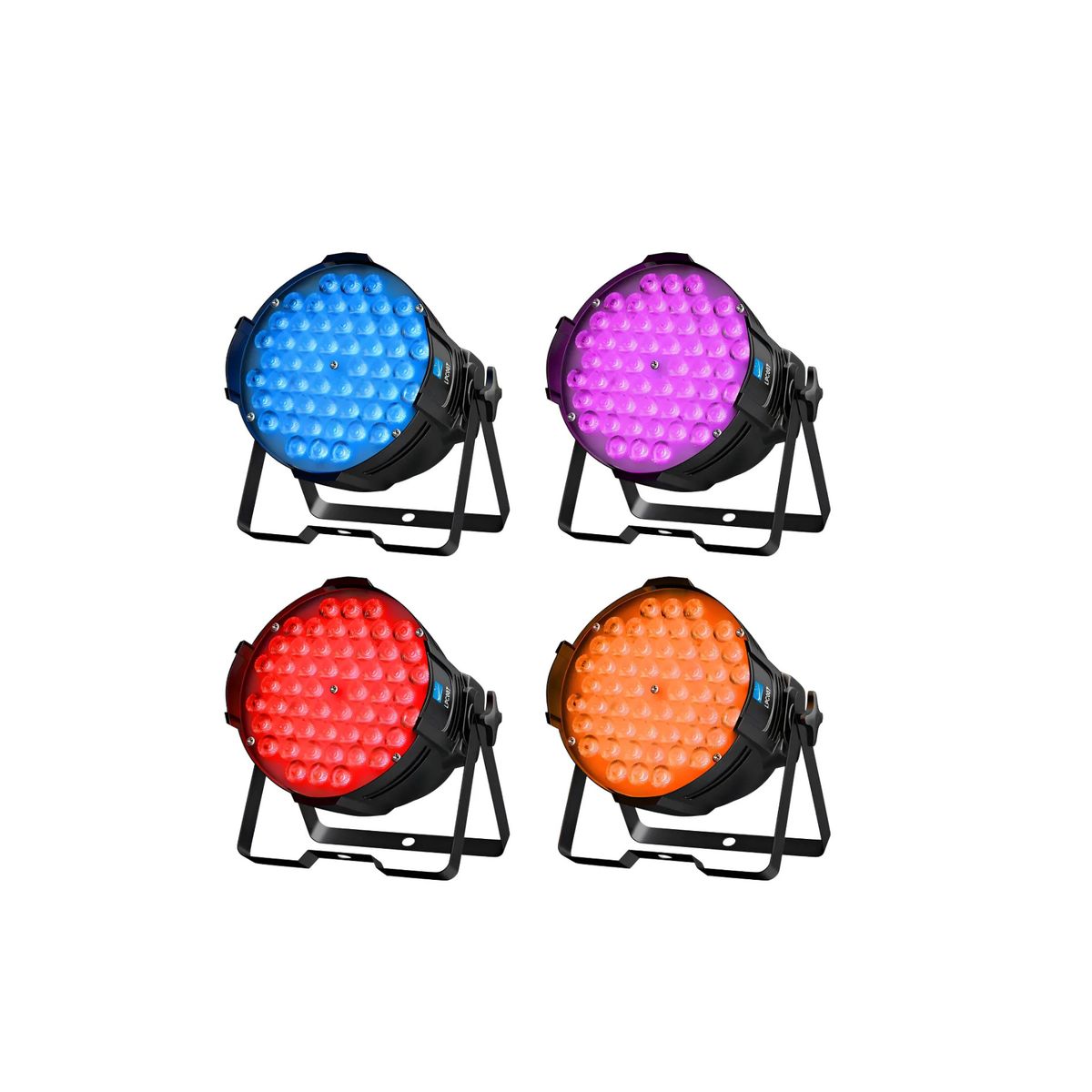 BIG DIPPER - PACK 4 Tacho cañon Par Led 54 X 3w Big Dipper luces para Eventos Decoracion