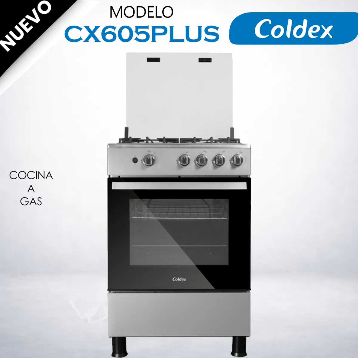 Coldex - COCINA A GAS COLDEX CX605PLUS 24” Gris