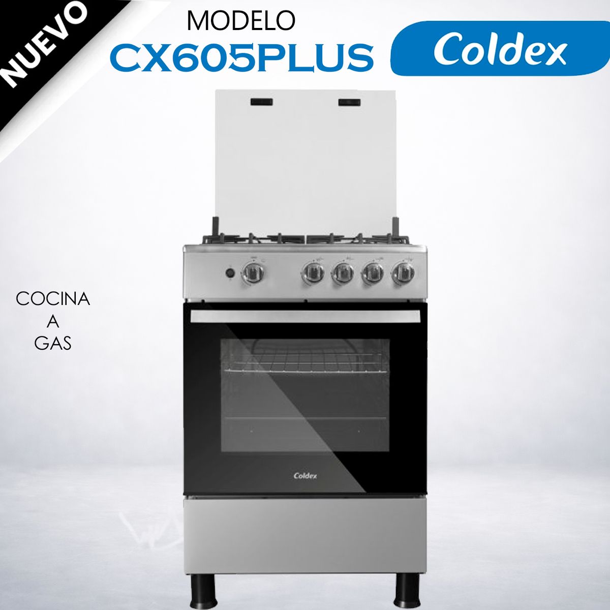 COLDEX - COCINA A GAS COLDEX CX605PLUS 24” Gris