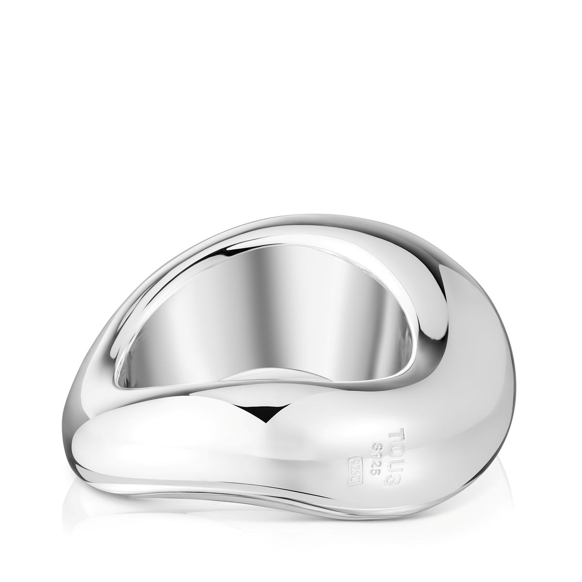 TOUS - Anillo mediano de plata Galia Basics