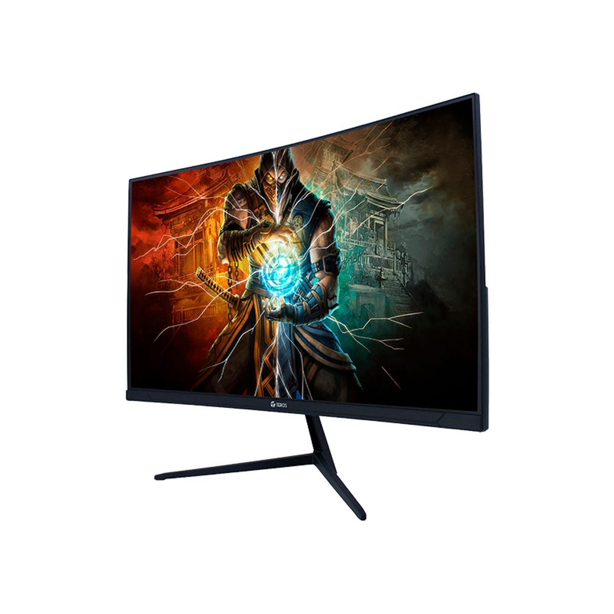 Teros - Monitor Curvo Gaming Teros Te-2787G 27 Fhd Va 180Hz 1Ms Hdmi Dp Audio Out Negro