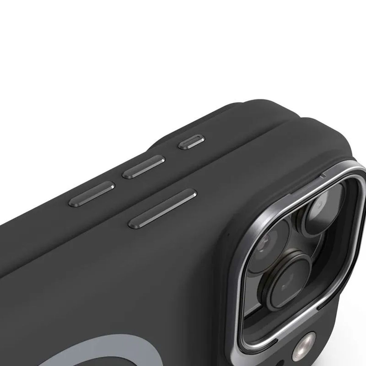 CASE - Case Funda Magsafe para iphone 17 pro Max con soporte de camara - NEGRO