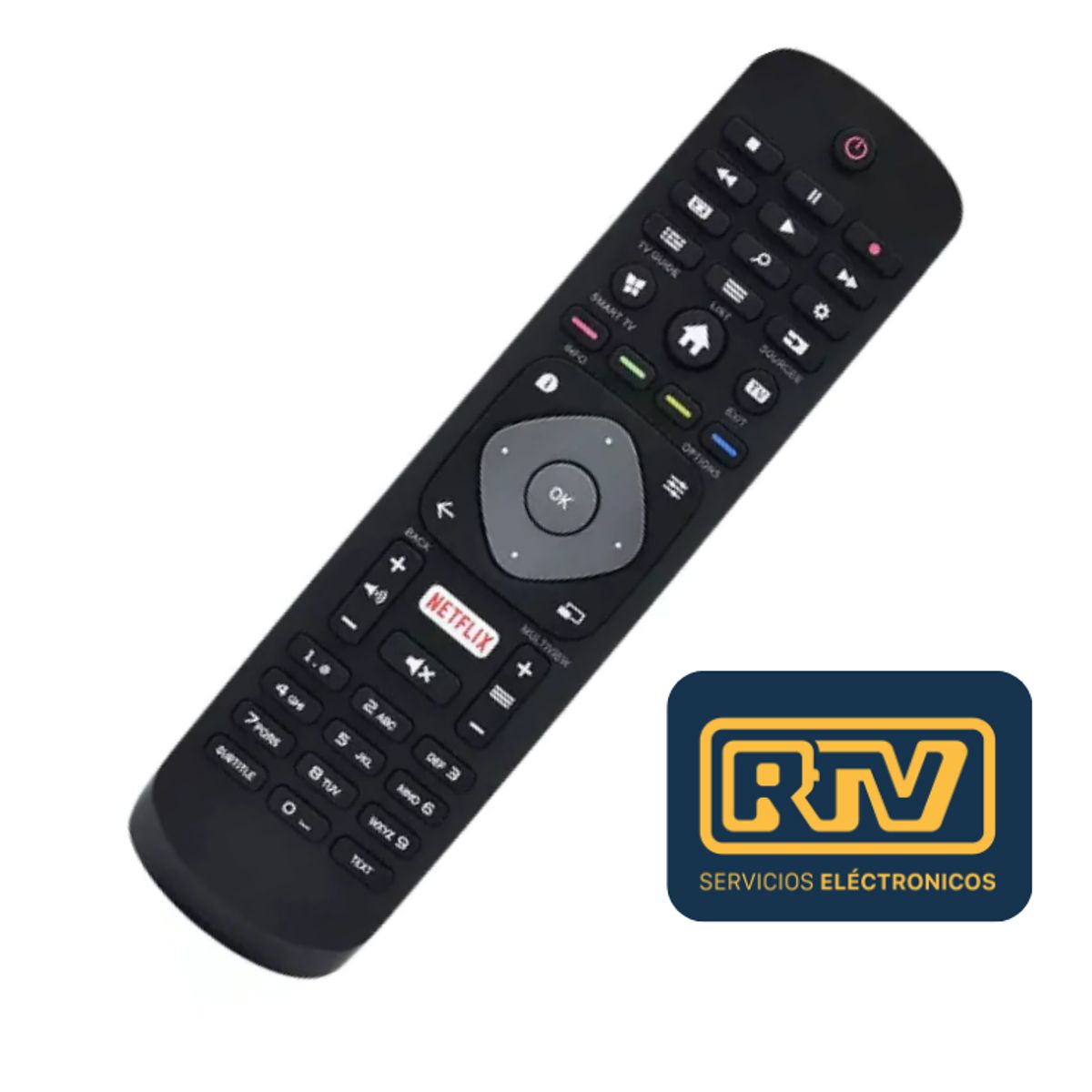 PHILIPS - Control Remoto Genérico Para Smart Tv Philips