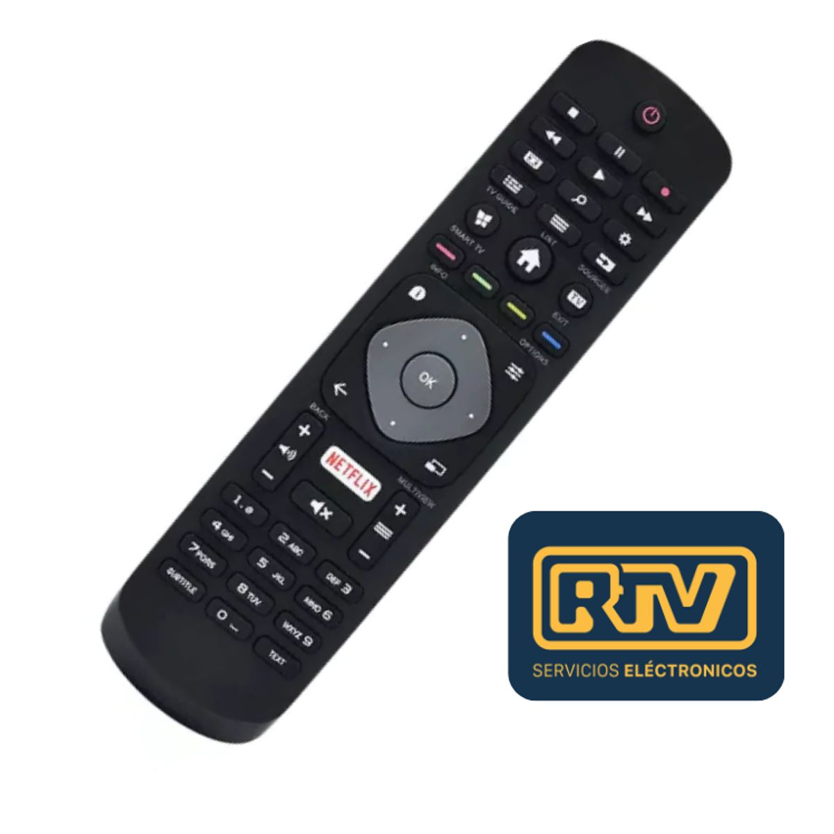 PHILIPS - Control Remoto Genérico Para Smart Tv Philips