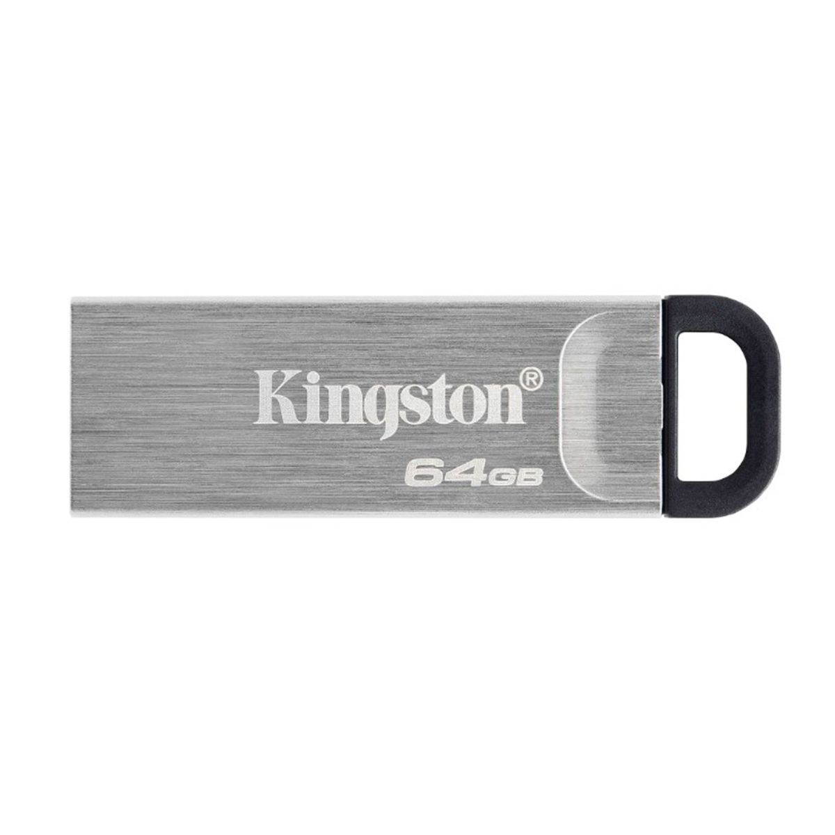 KINGSTON - UNIDAD FLASH KINGSTON KYSON DTKN 64GB USB PLATA l P-N DTKN-64GB