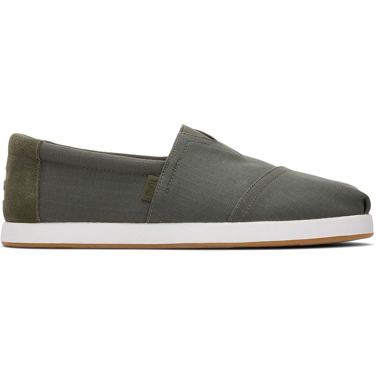 TOMS - Alpargatas TOMS Drk Sage Rr/Cc Suede Mn Alpfwd Esp Hombre