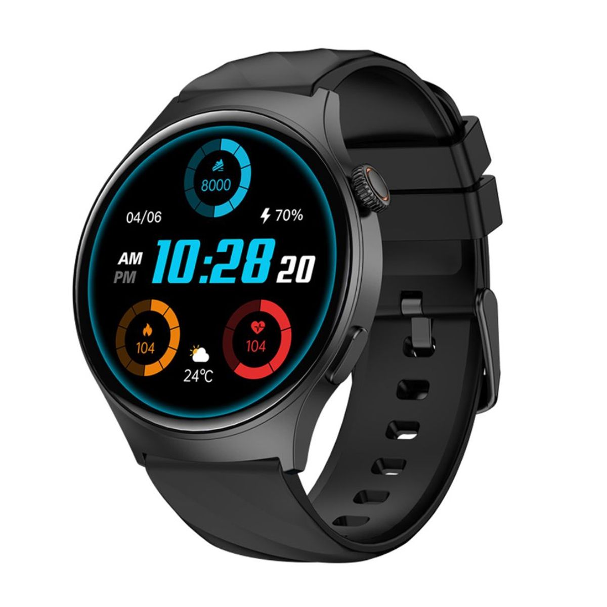 MICCELL - Smartwatch AMOLED 1.43 Llamadas Bluetooth Monitoreo de Salud IP68 Miccell VQ-SM03
