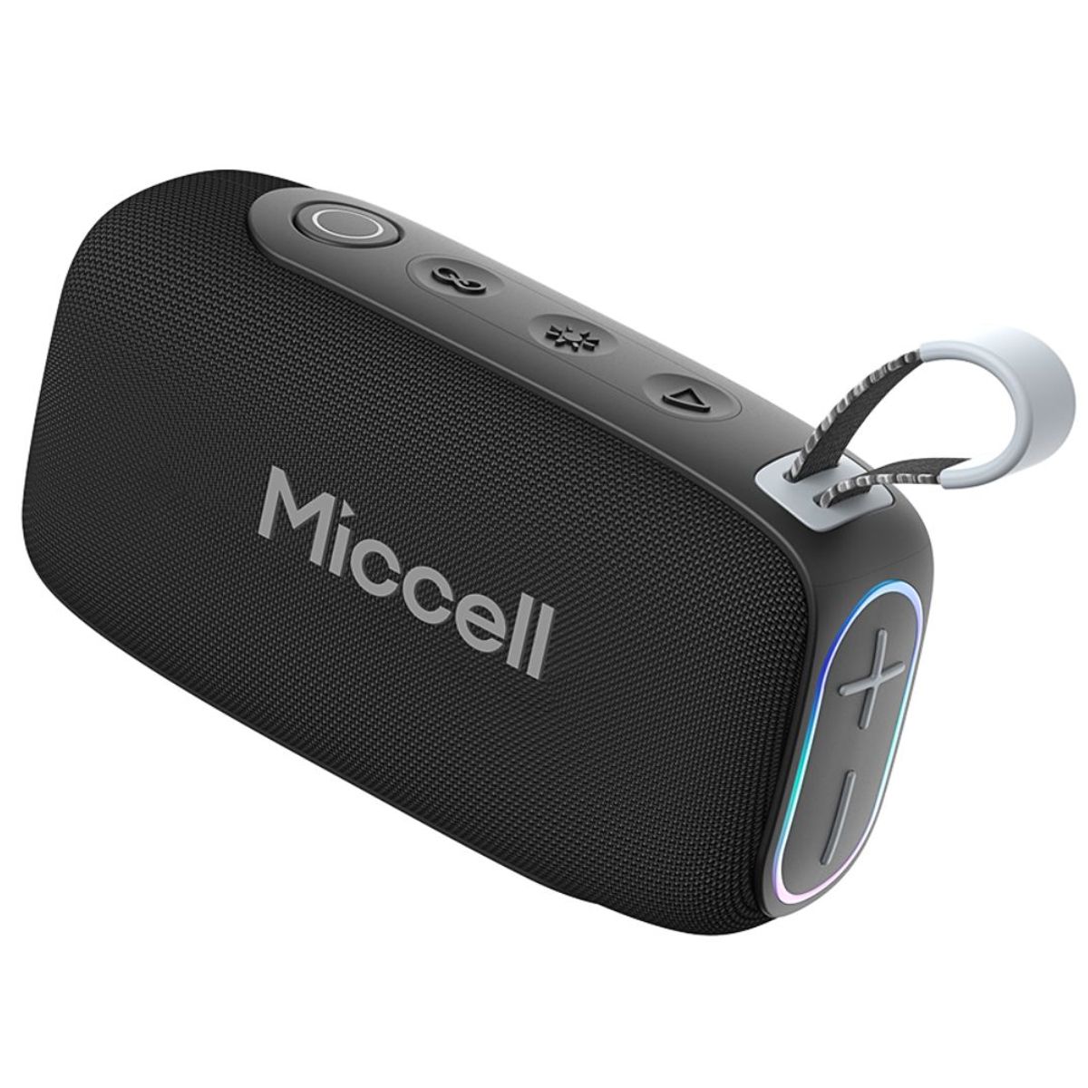MICCELL - Parlante Bluetooth 20W Bass Boost IPX7 Luces RGB Batería 3000mAh Miccell VQ-SP55