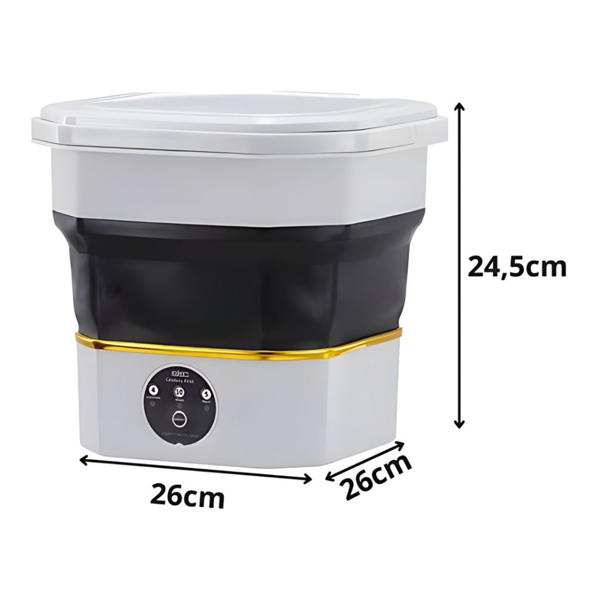 GENERICO - Minilavadora Portatil Plegable 6.5 Litros Premium