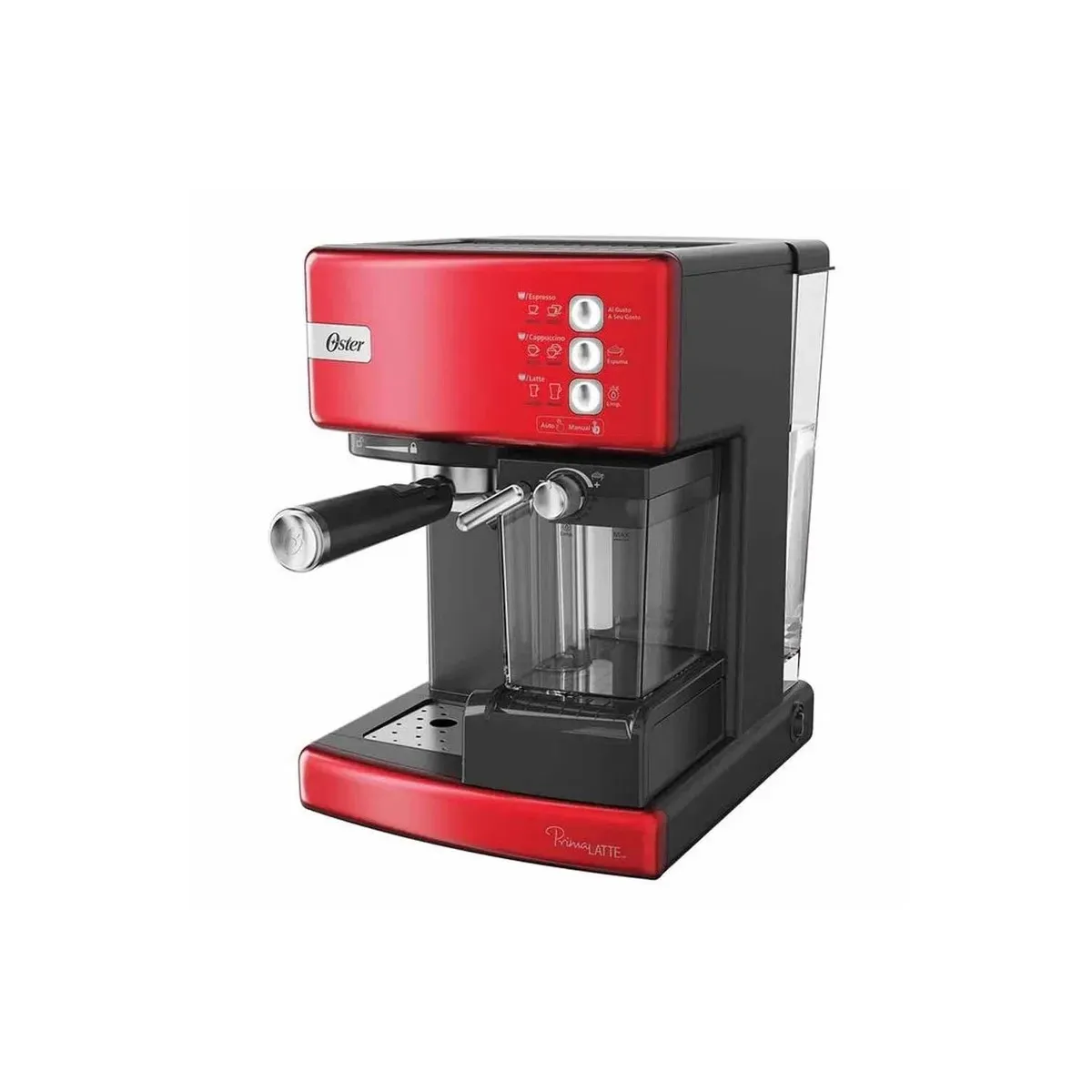 OSTER - CAFETERA OSTER PRIMA LATTE  BVSTEM6603R- ROJA