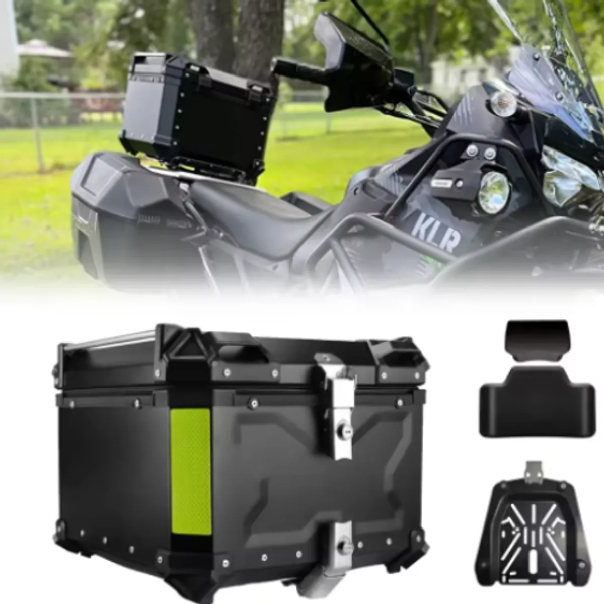 CAJUELA DE ABS PARA MOTO CAPACIDAD 65L, marca GENERICO - Foto Principal