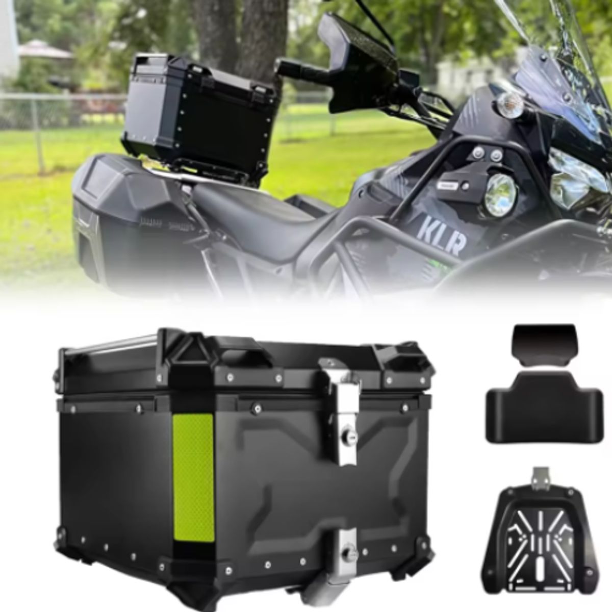 CAJUELA DE ABS PARA MOTO CAPACIDAD 65L, marca GENERICO - Foto Principal