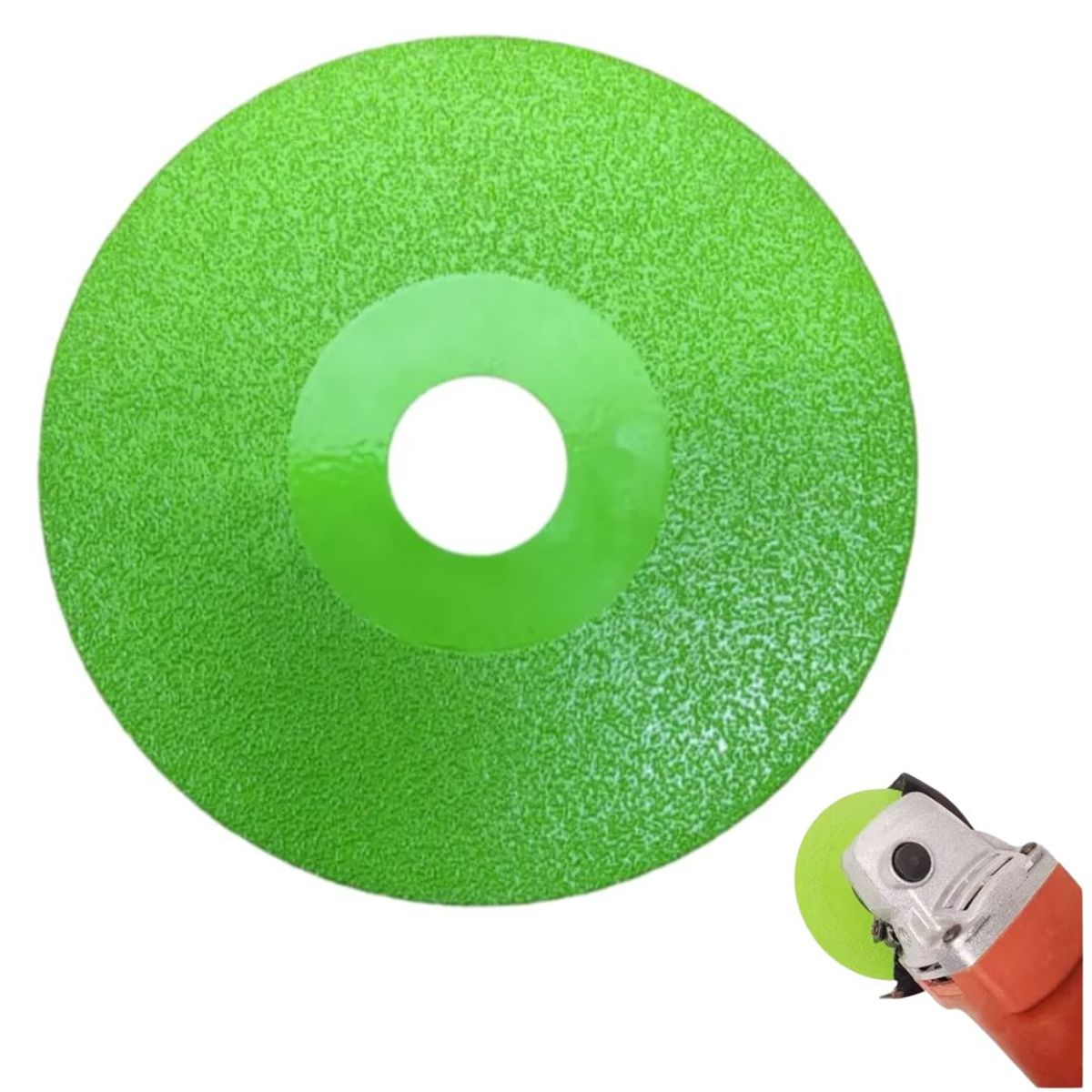 OEM - 02 Disco Verde Diamantado Porcelanato Vidrio 4 1/2 115m