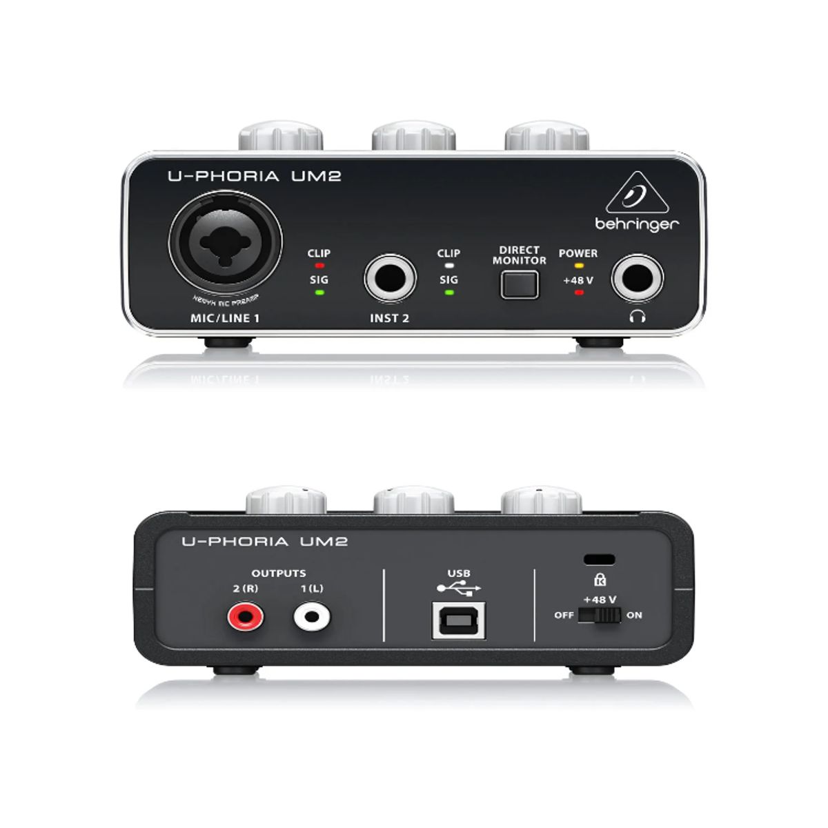 BEHRINGER - Interfaz de Audio USB UM2 BEHRINGER
