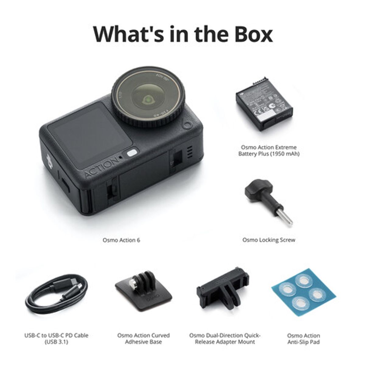 DJI - DJI Osmo Action 6 Standard Combo