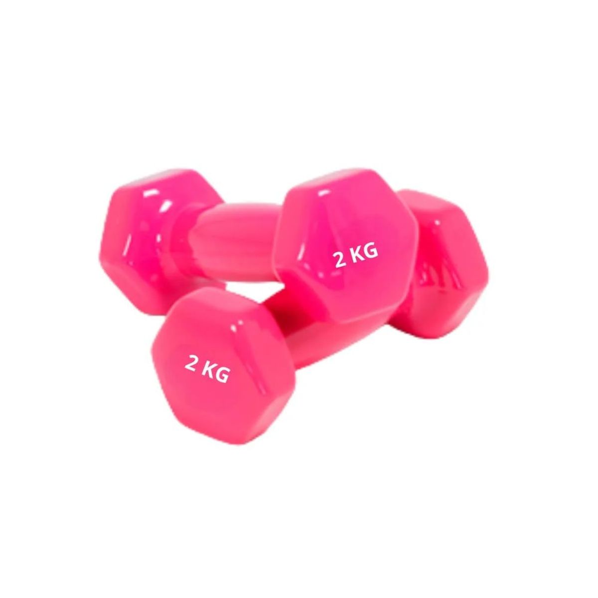 GENERICO - Mancuernas De 2 Kg De Vinil Para Ejercicio Y Fortalecimiento