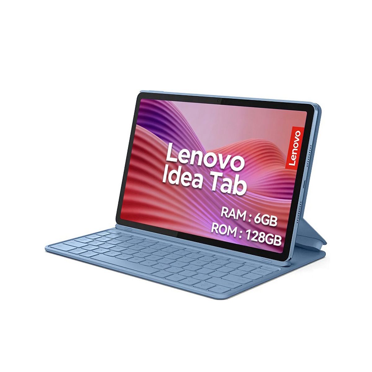 LENOVO - Lenovo Tablet Idea Tab 6+128GB 11 WIFI 2.5K-Azul+ Teclado Azul Lenovo+Lápiz táctil