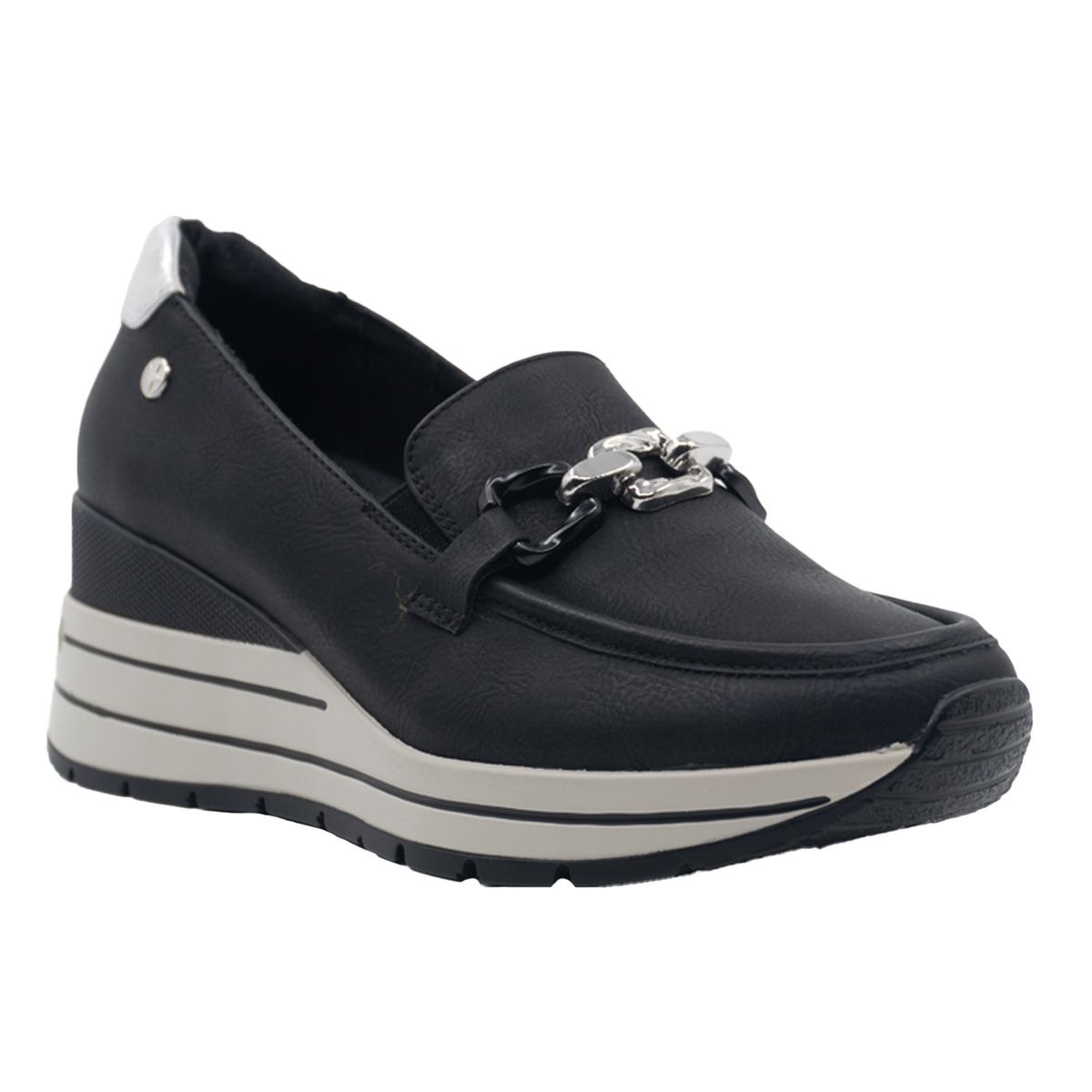 STHEF - MOCASIN MUJER STHEF NEGRO 8274