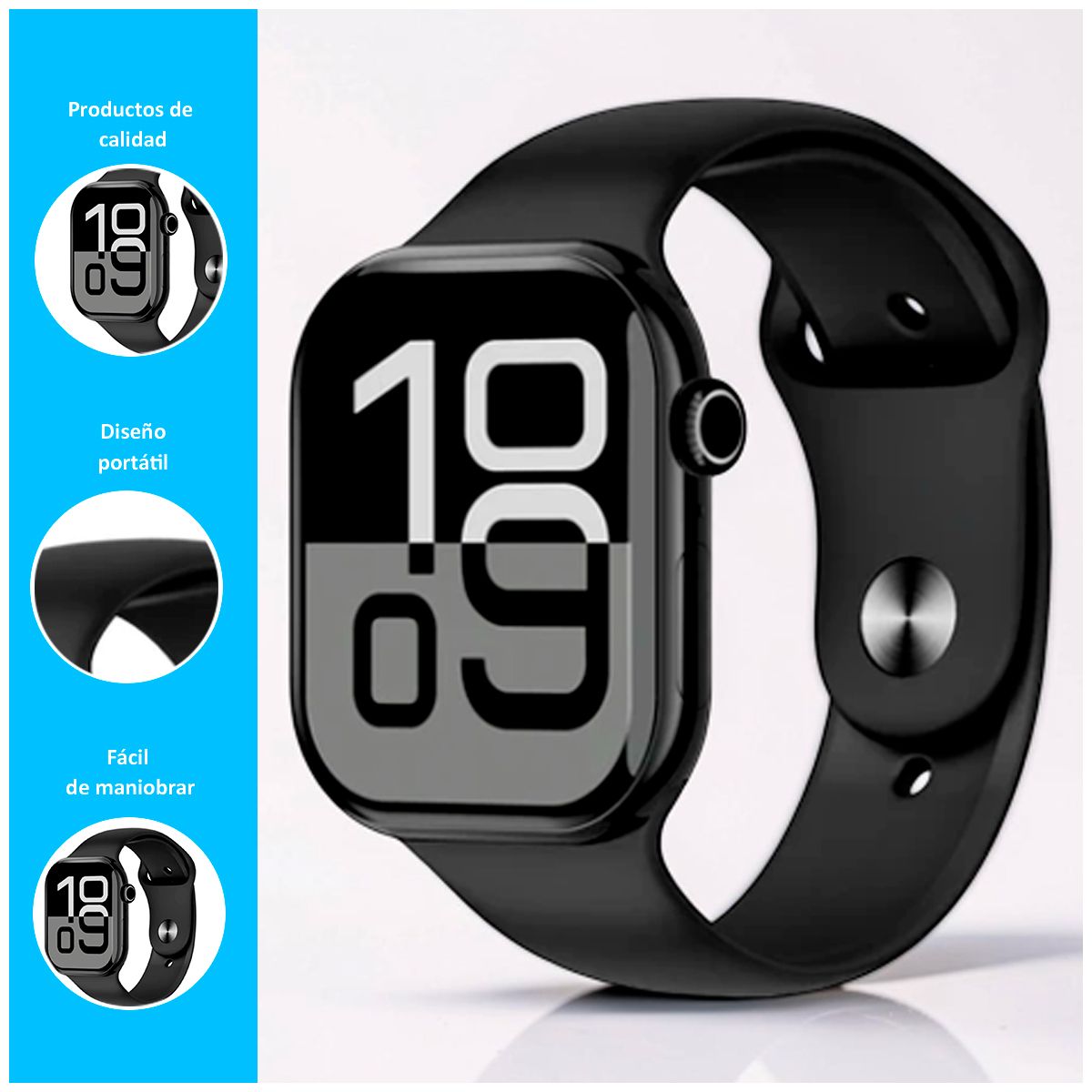 GENERICO - Smartwatch H26 pro max negro