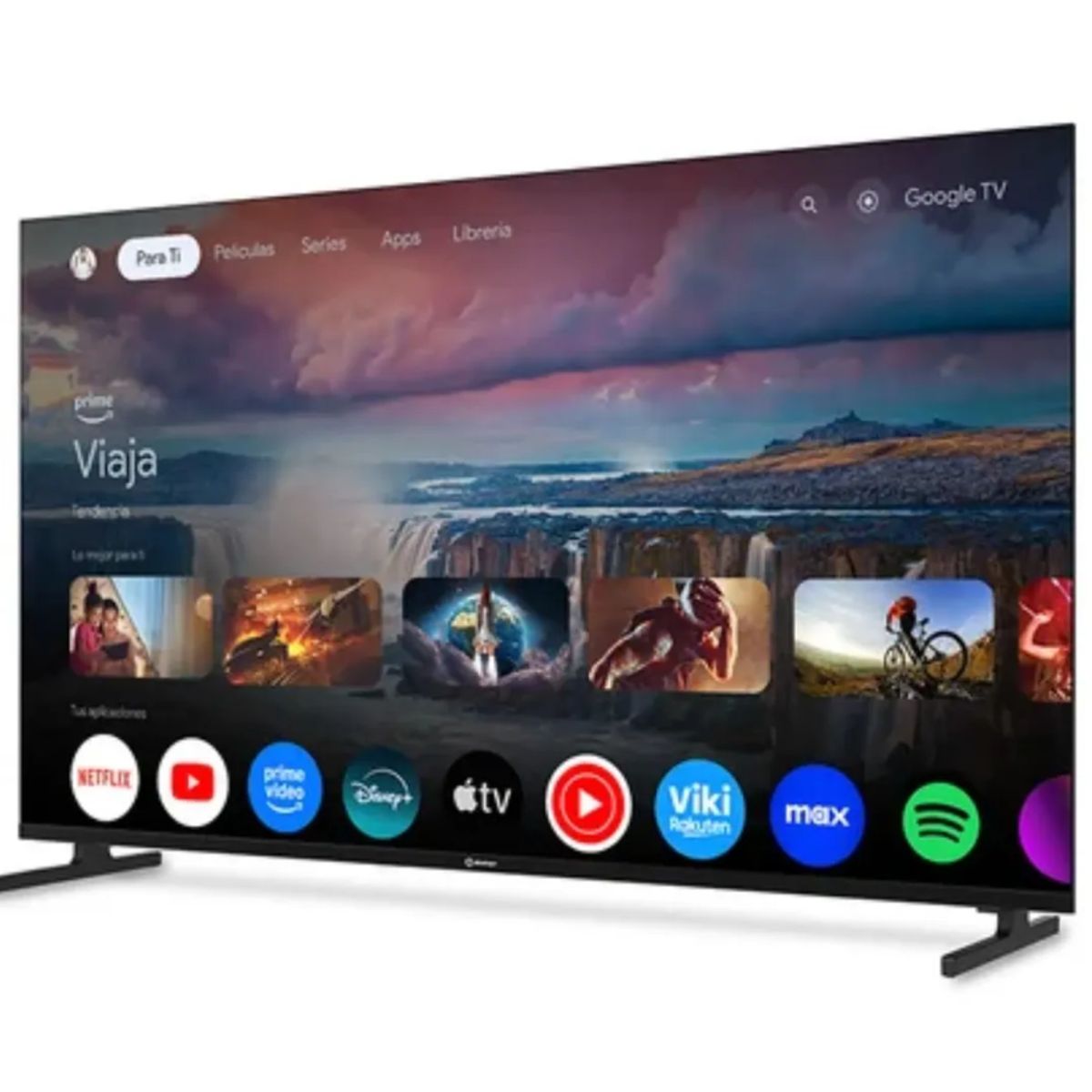 MIRAY - Televisor Miray MK50-E2000GBT Google TV LED 4K UHD 50