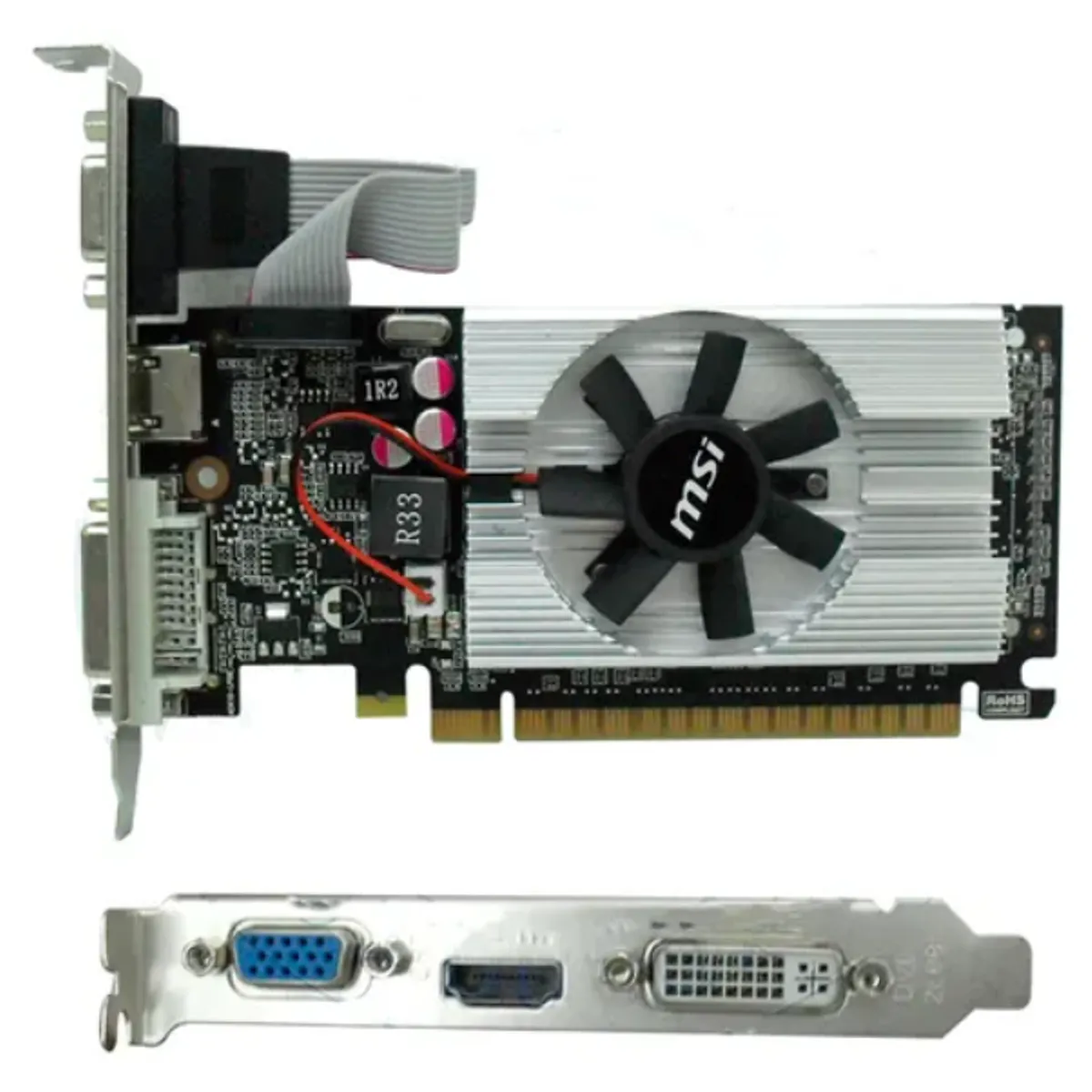Msi - TARJETA VIDEO MSI GEFORCE GT 210 1GB ( N210-MD1G/D3 ) DDR3 - 64 BIT