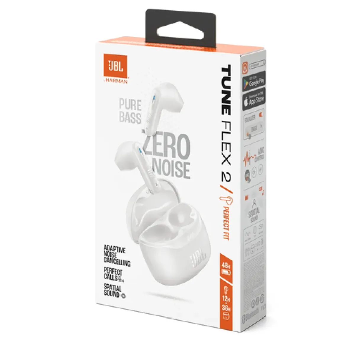 JBL - JBL Tune Flex 2 Audífonos inalámbricos con ANC y sonido Pure Bass