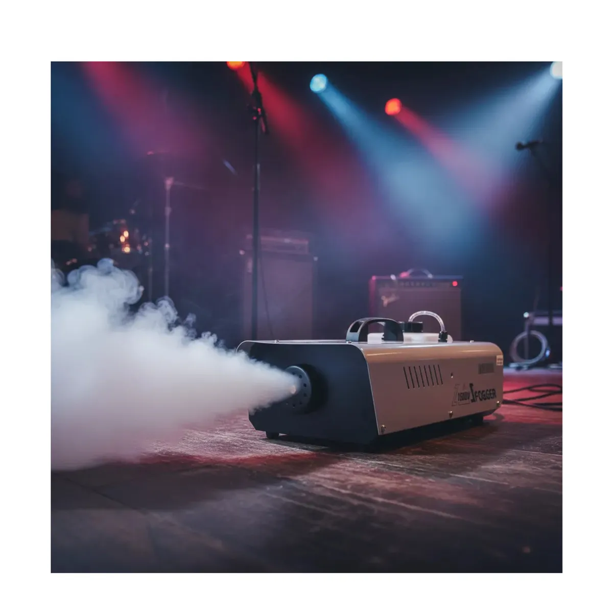 GENERICO - maquina de humo 1800w con doble control + 1 botella gratis para efecto fiesta eventos