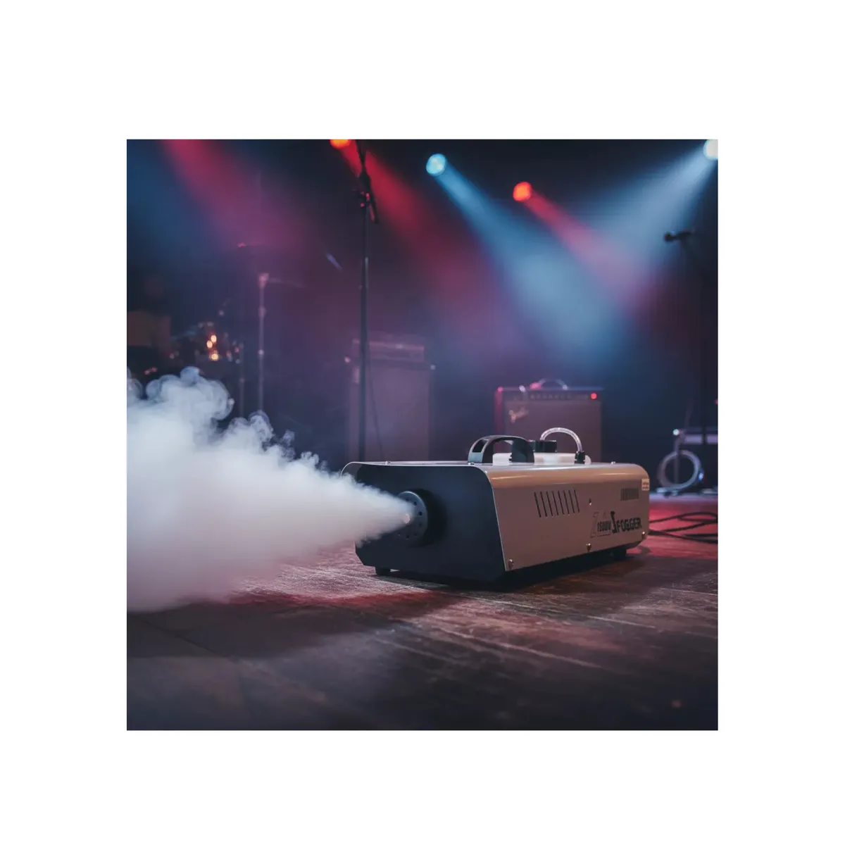 GENERICO - maquina de humo 1800w con doble control + 1 botella gratis para efecto fiesta eventos