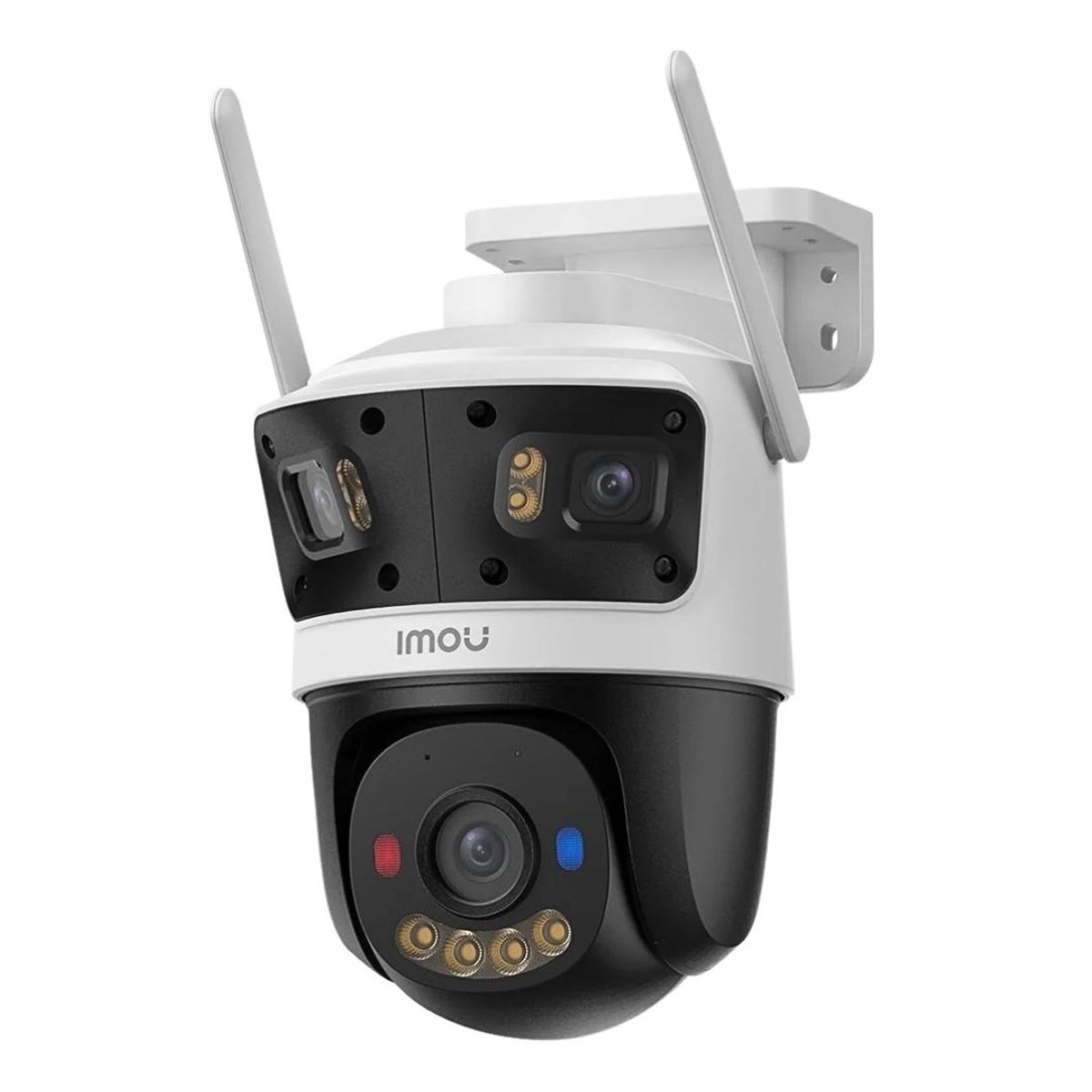 IMOU - Cámara de Seguridad WiFi Exterior IMOU Cruiser Triple 11MP 3 Lentes PTZ Visión Nocturna Color IA