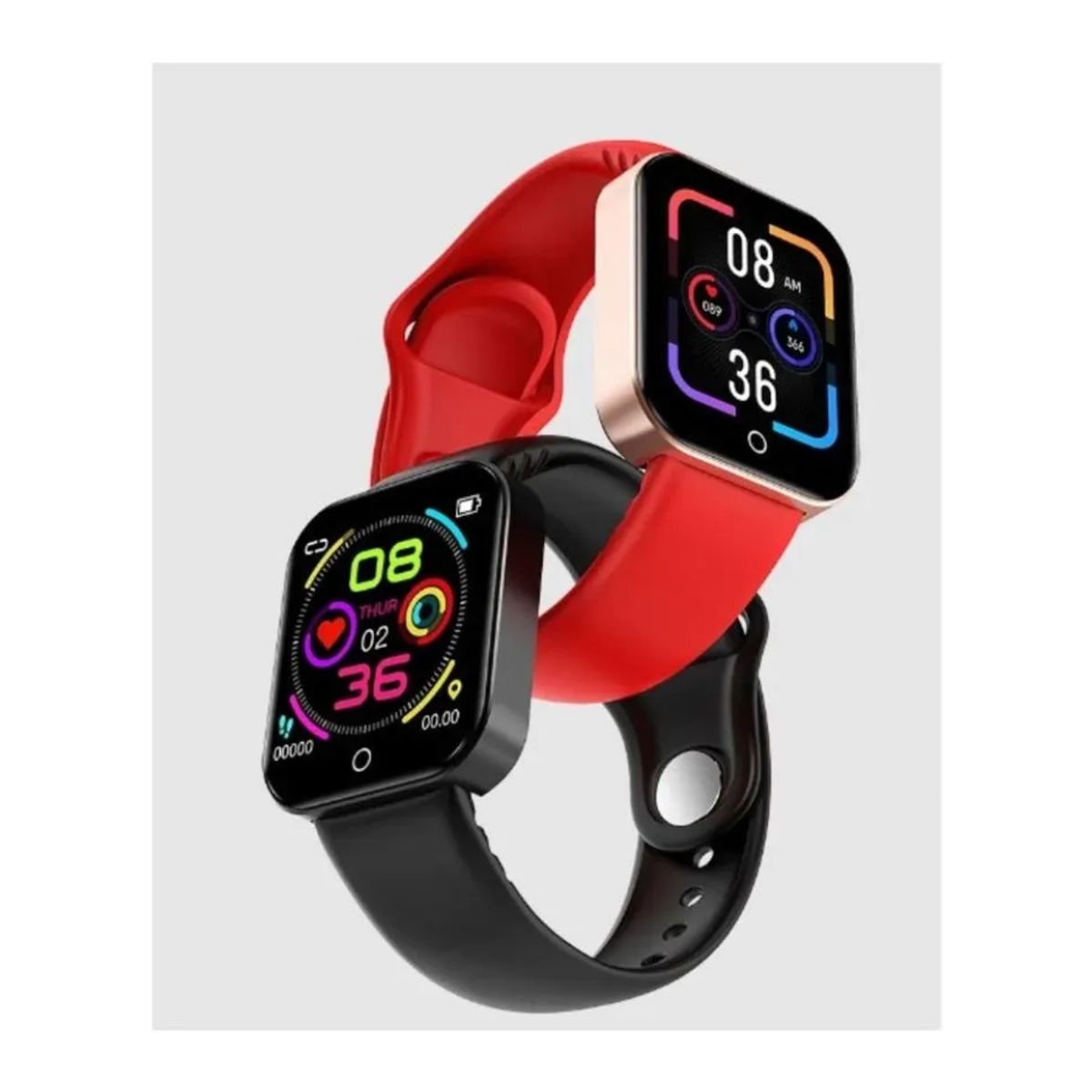 GENERICO - Smartwatch Bluetooth Borde Metalizado D30 para Hombres