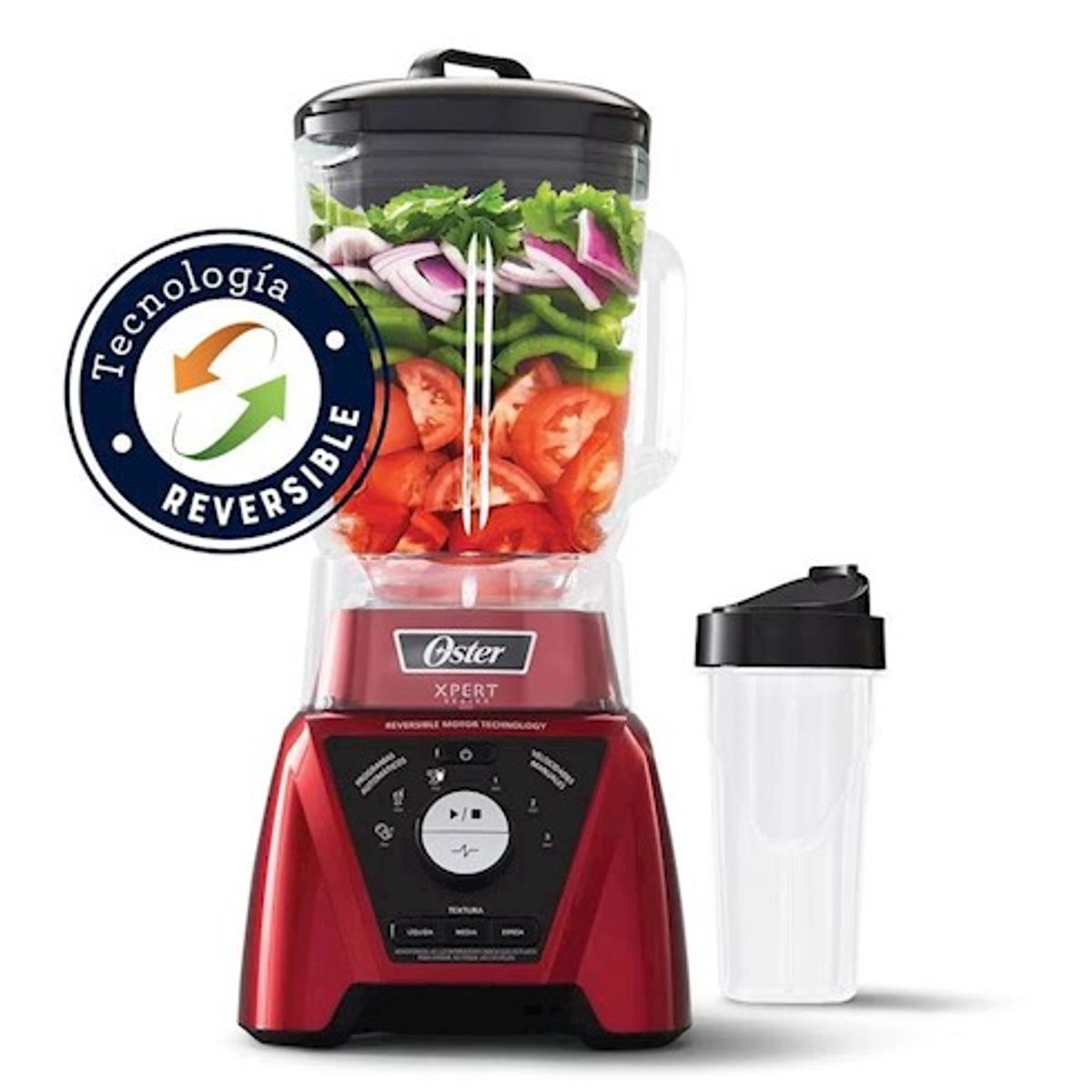 OSTER - Licuadora Oster® Xpert Series con Control de Textura BLST3B-RPG - ROJO