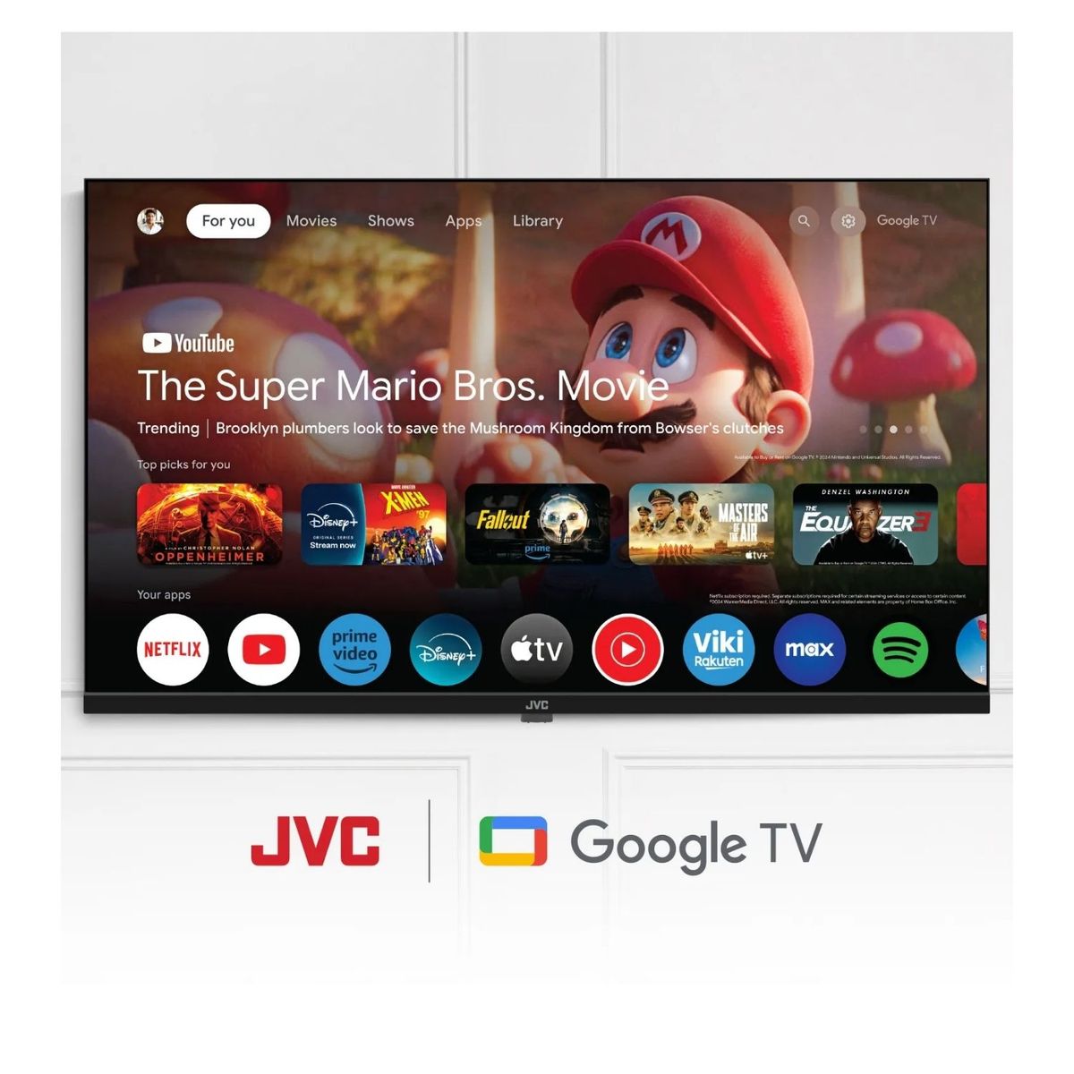GENERICO - TELEVISOR JVC LED 32 LT-32KM148 HD GOOGLE TV OS