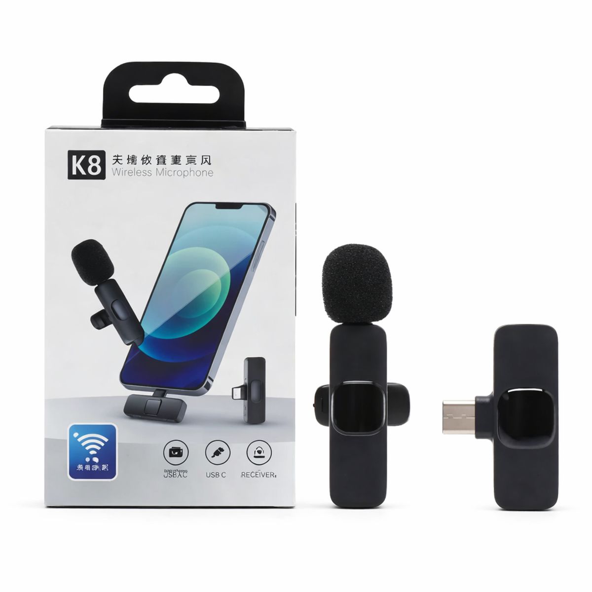 OEM - Micrófono Inalámbrico Para Celular Tipo C