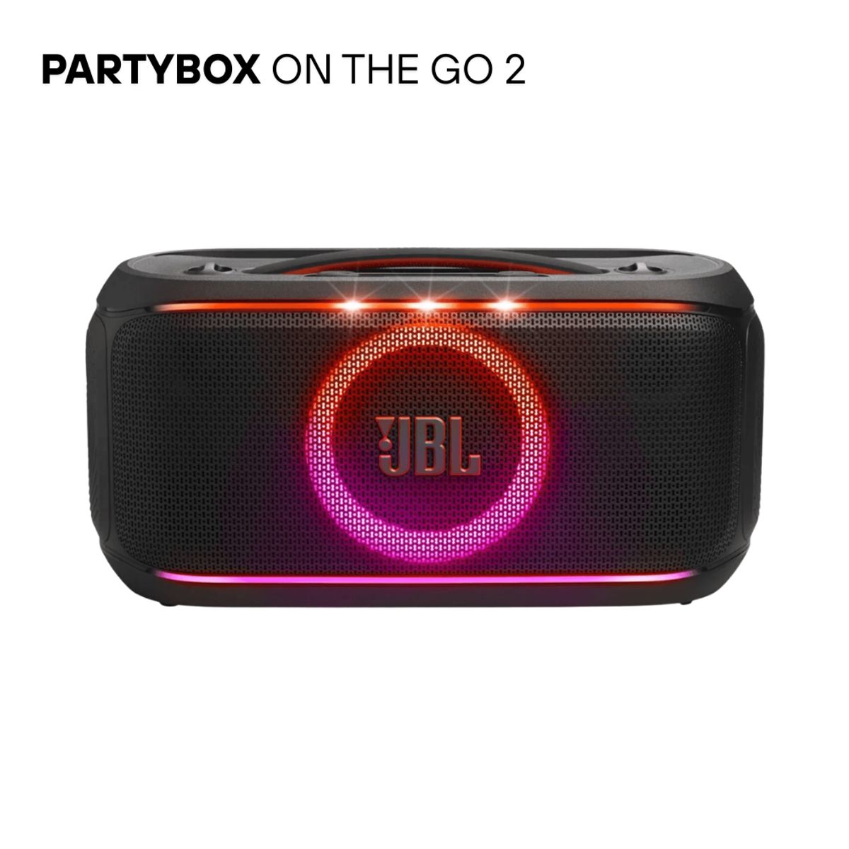 JBL - Parlante Bluetooth Jbl PartyBox On The Go 2 de 100W con Micrófono