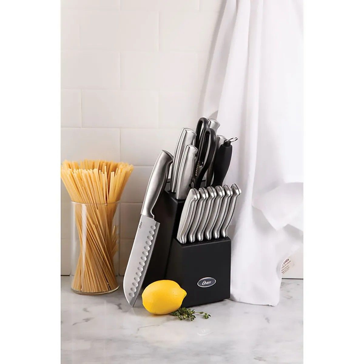 OSTER - Set de Cuchillos Oster 14 Piezas – Precisión y estilo en tu cocina (Nuevo)