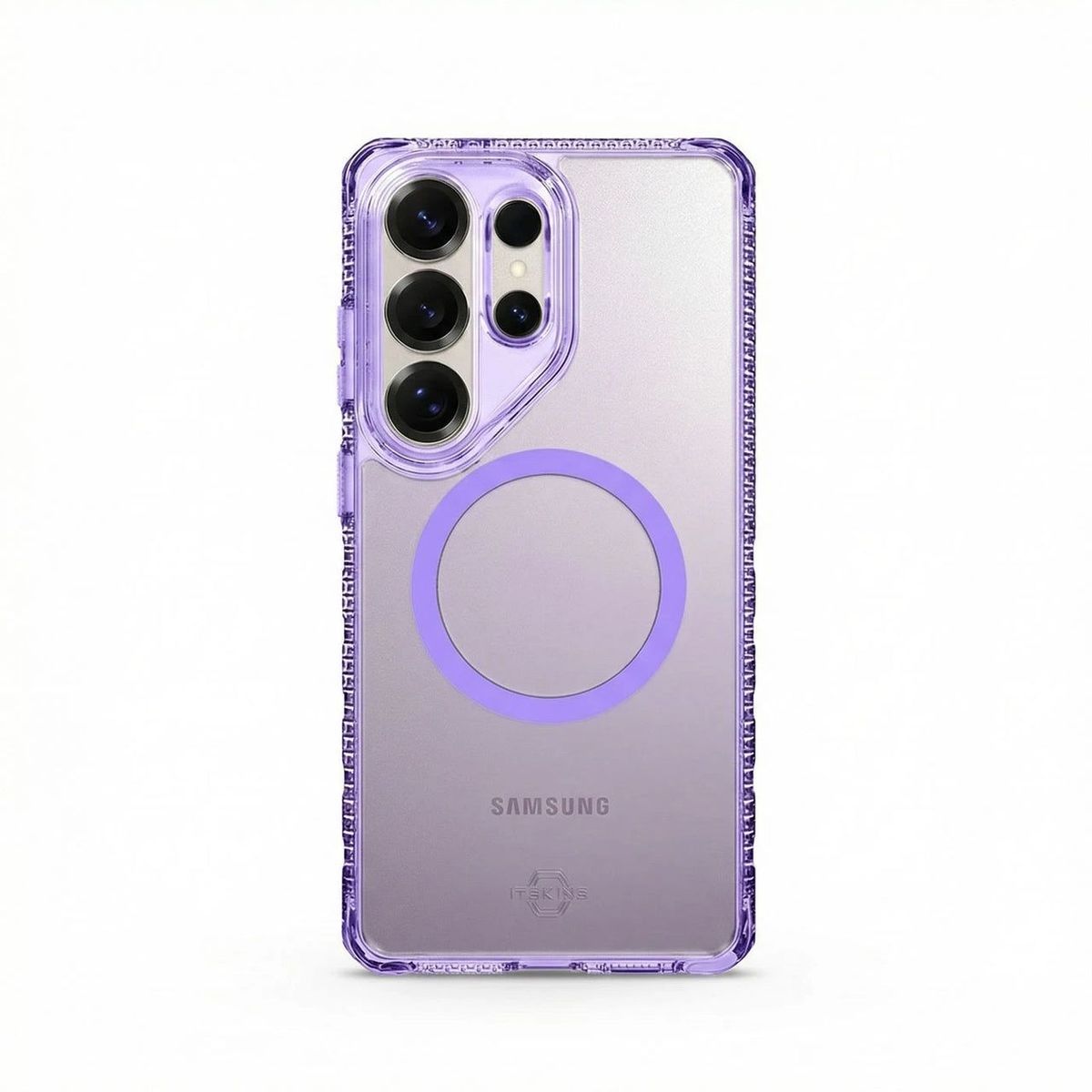 IT SKINS - Case Galaxy S26 Ultra Hybrid R Clear MagSafe Morado Claro