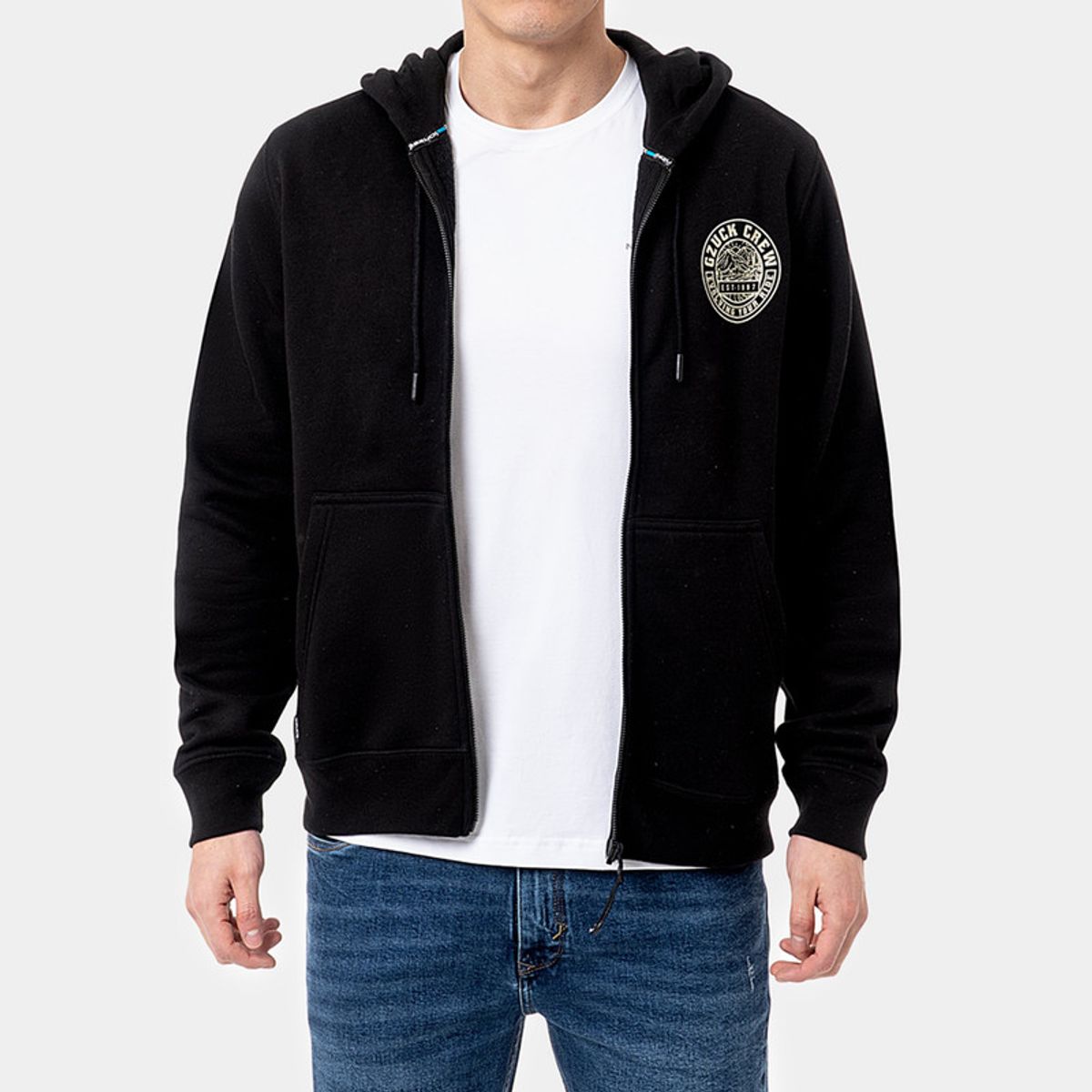 Gzuck - Polera Zipper Arlon Franela Hombre