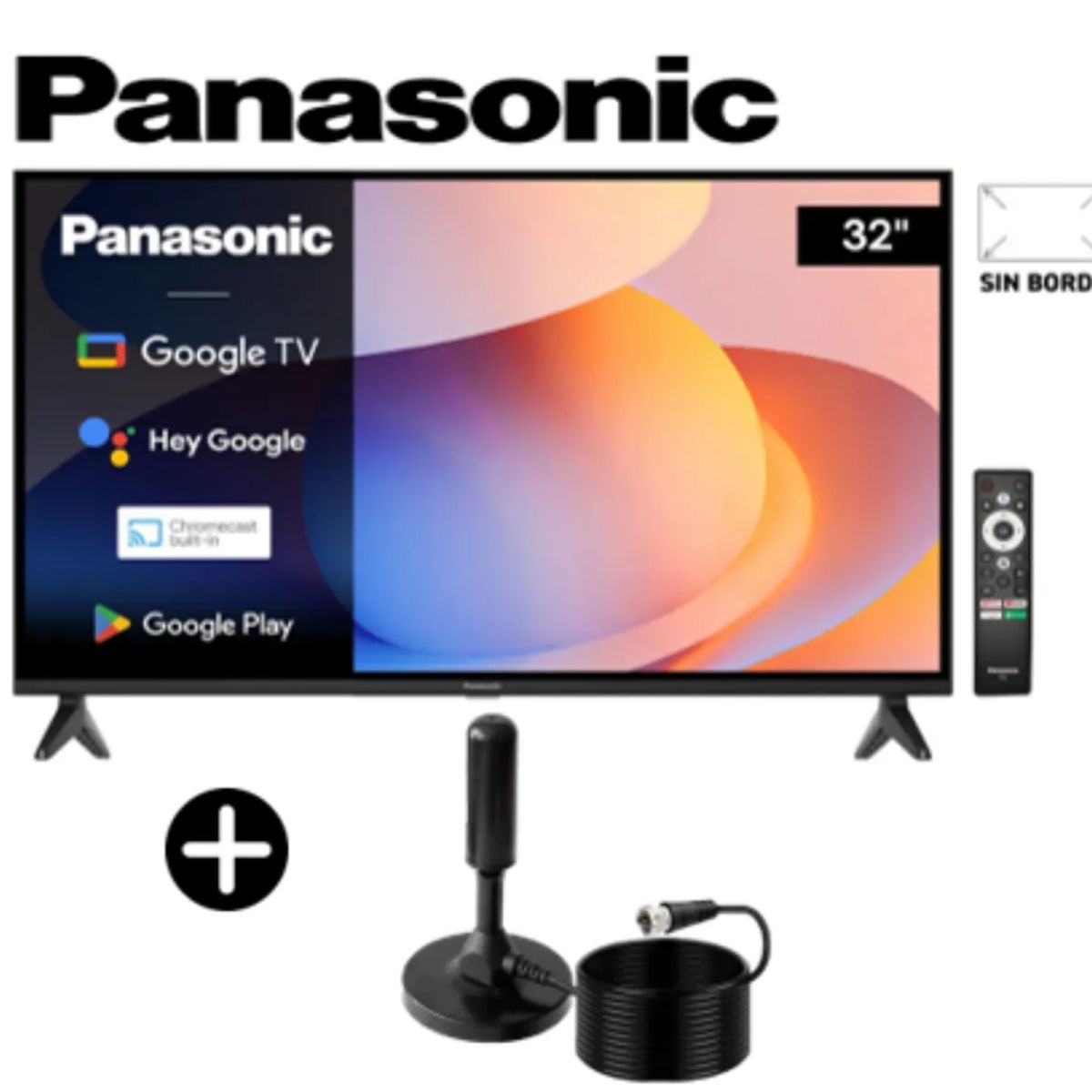 PANASONIC - Televisor Panasonic Smart TV 32 LED HD TC-32NS600P + Antena digital