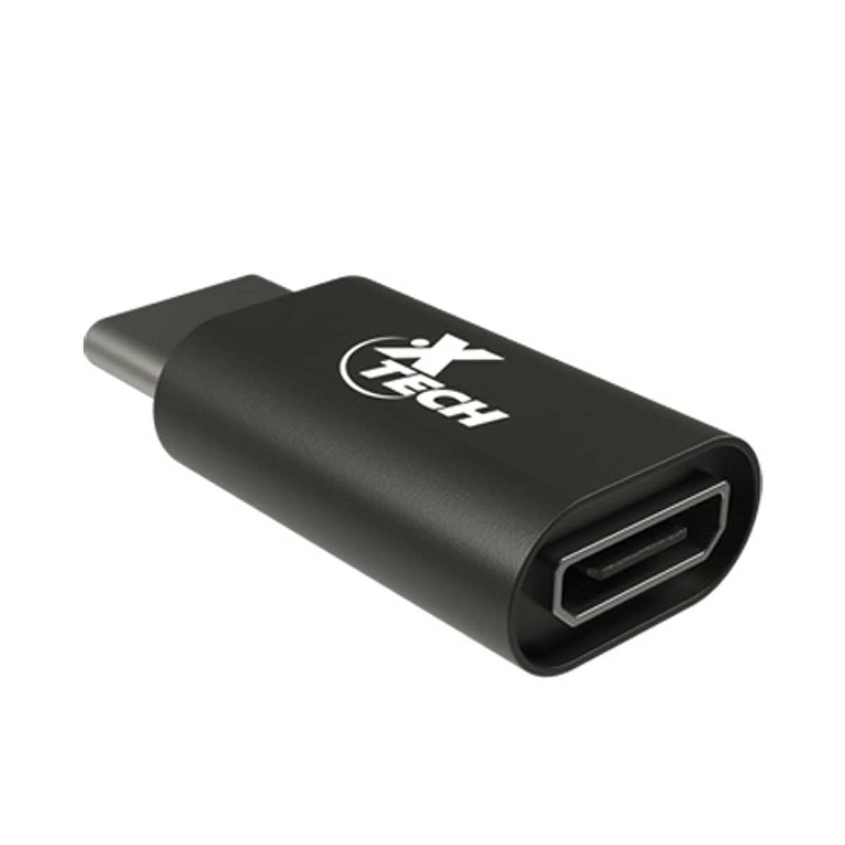 GENERICO - Adaptador USB-C Macho a Micro USB Hembra XTC-526 - Xtech