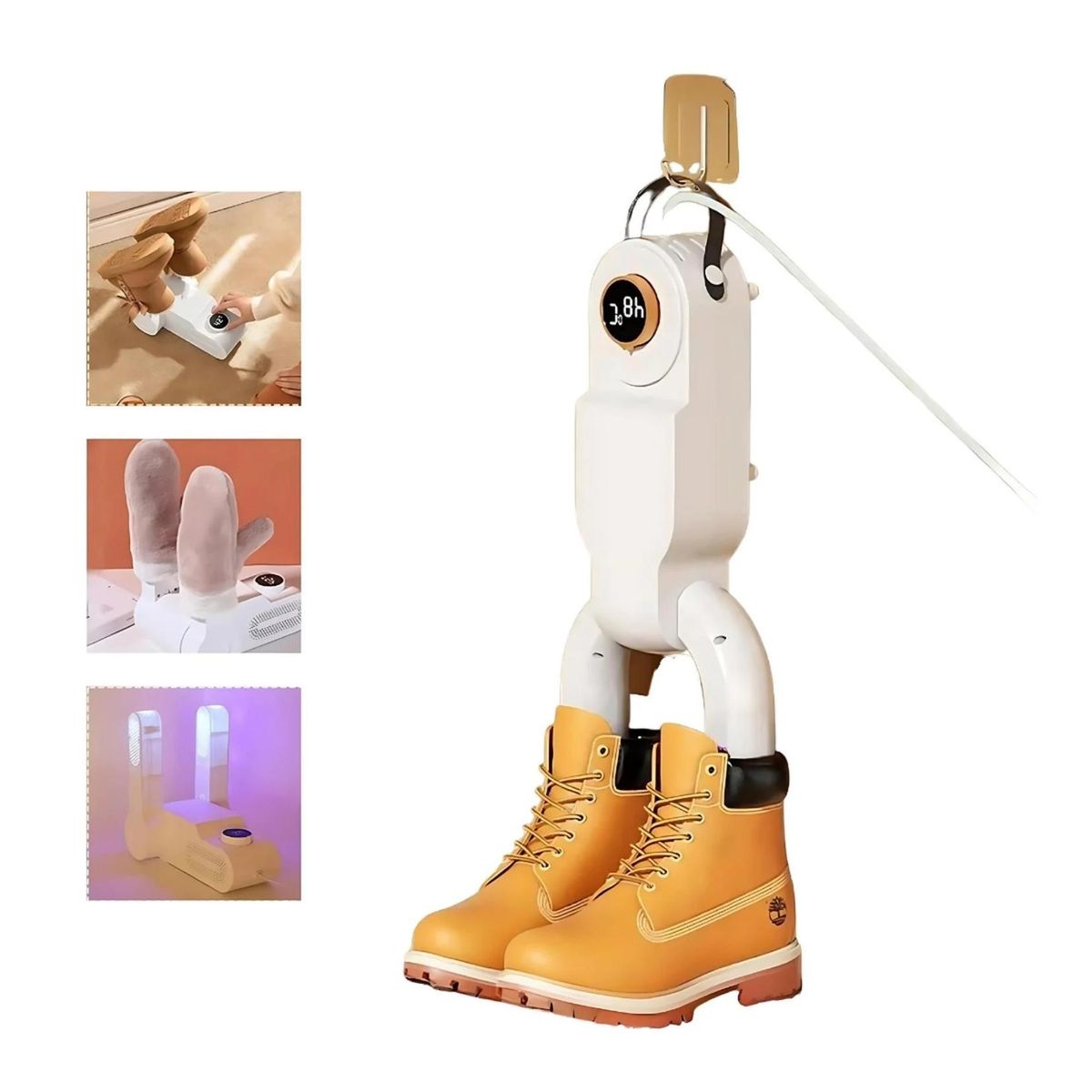 SEISA - Secador de Zapatos Zapatilla Calentador pantuflas Electrico Portatil