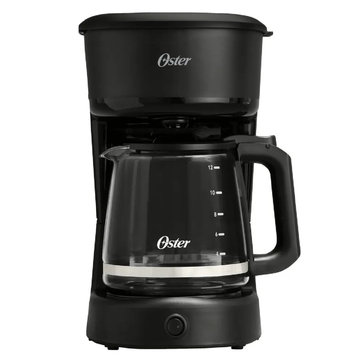 OSTER - Cafetera Oster BVSTDCS121B de 12 Tazas con Filtro Reutilizable – Negro