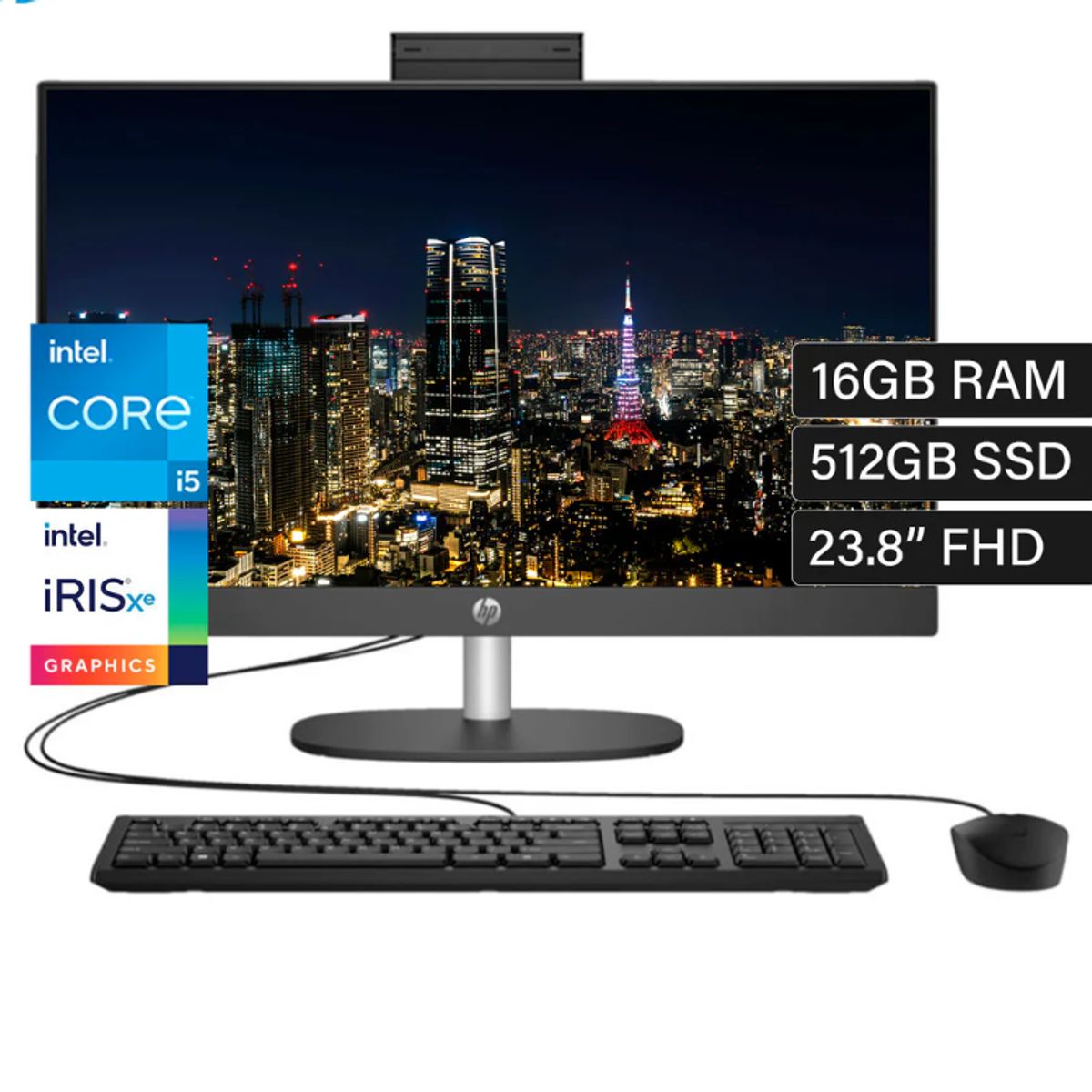 HP - COMPUTADORA HP PRO ONE 240 G10 INTEL CORE ULTRA 5 125U  ( CQ1V5IT#ABM ) RAM 16GB - SSD 512GB