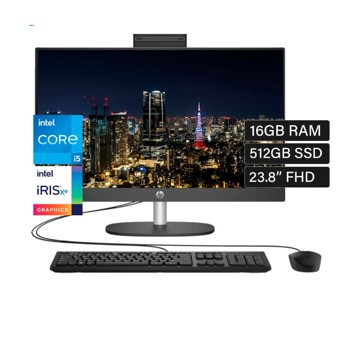 HP - COMPUTADORA HP PRO ONE 240 G10 INTEL CORE ULTRA 5 125U  ( CQ1V5IT#ABM ) RAM 16GB - SSD 512GB