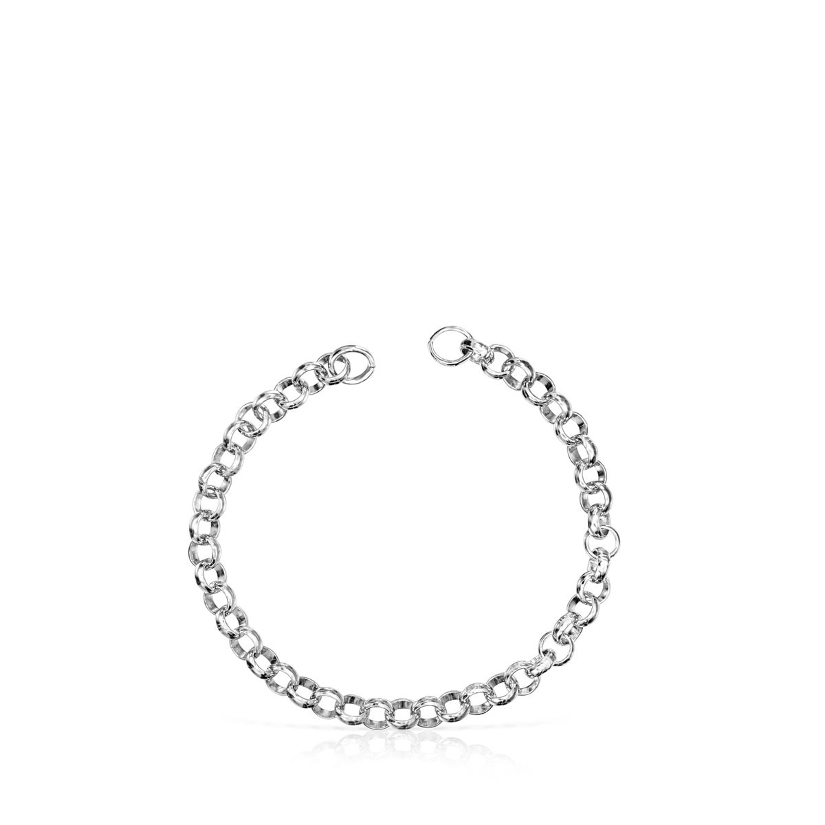 TOUS - Pulsera de plata 17cm. Hold
