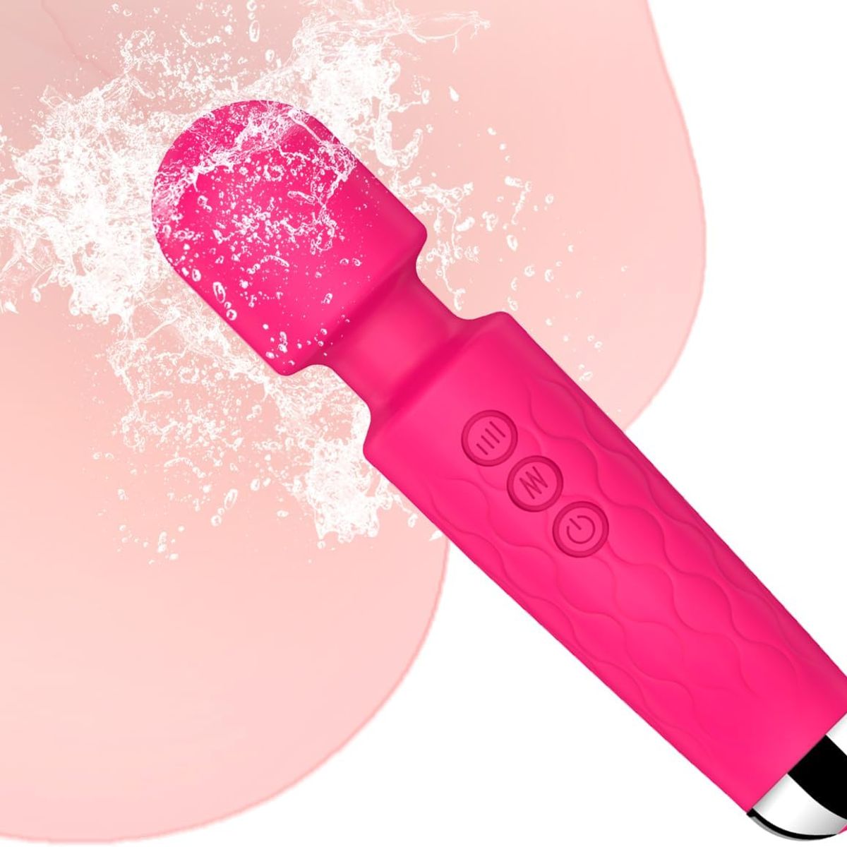 GENERICO - Vibrador Consolador de 20cm Flexible Hot