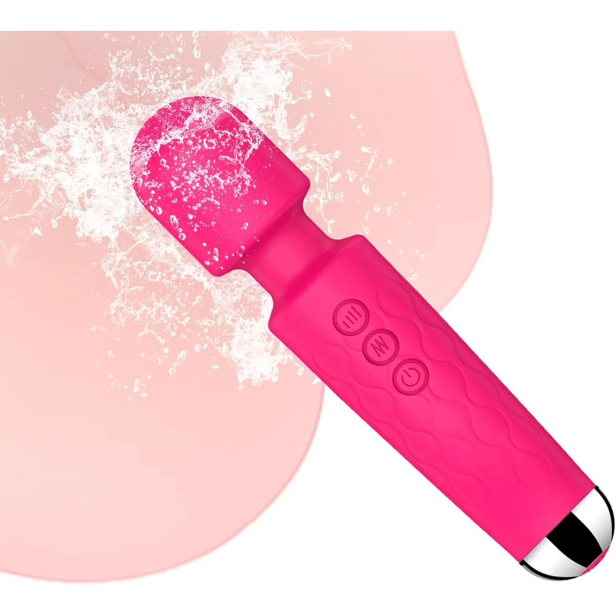 GENERICO - Vibrador Consolador de 20cm Flexible Hot