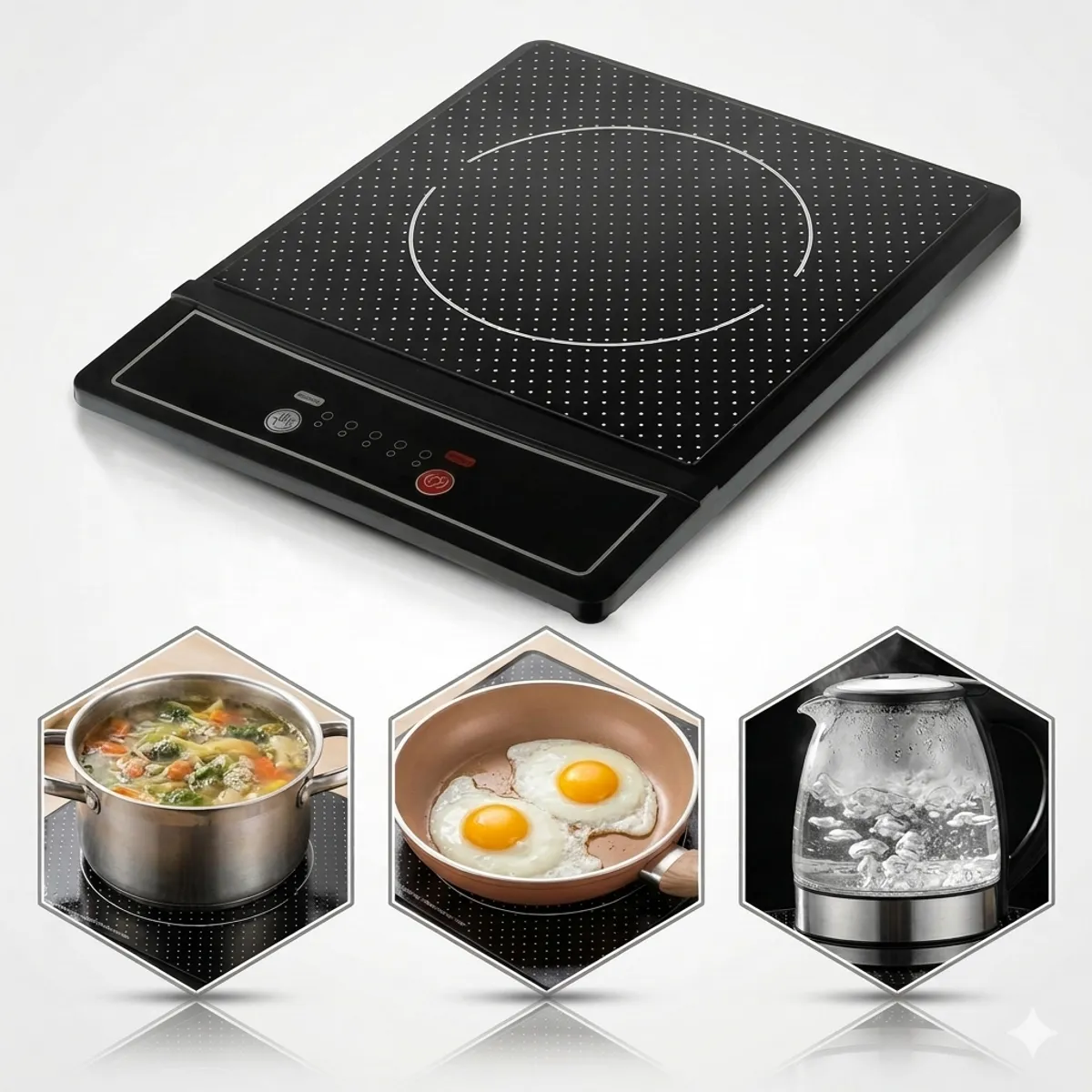 OEM - Hornilla de Inducción  Profesional - Control de Temperatura y Función Hot Pot