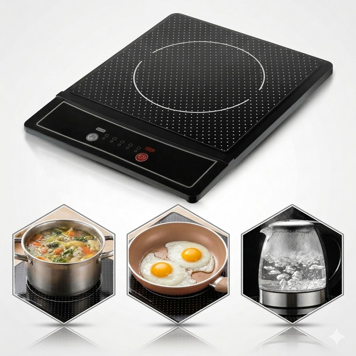 OEM - Hornilla de Inducción  Profesional - Control de Temperatura y Función Hot Pot