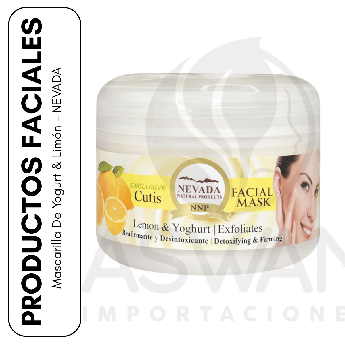 NEVADA NATURAL PRODUCTS - Mascarilla De Yogurt & Limón - NEVADA